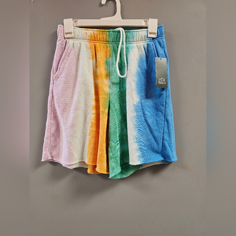 High-Rise Fleece Bermuda Shorts